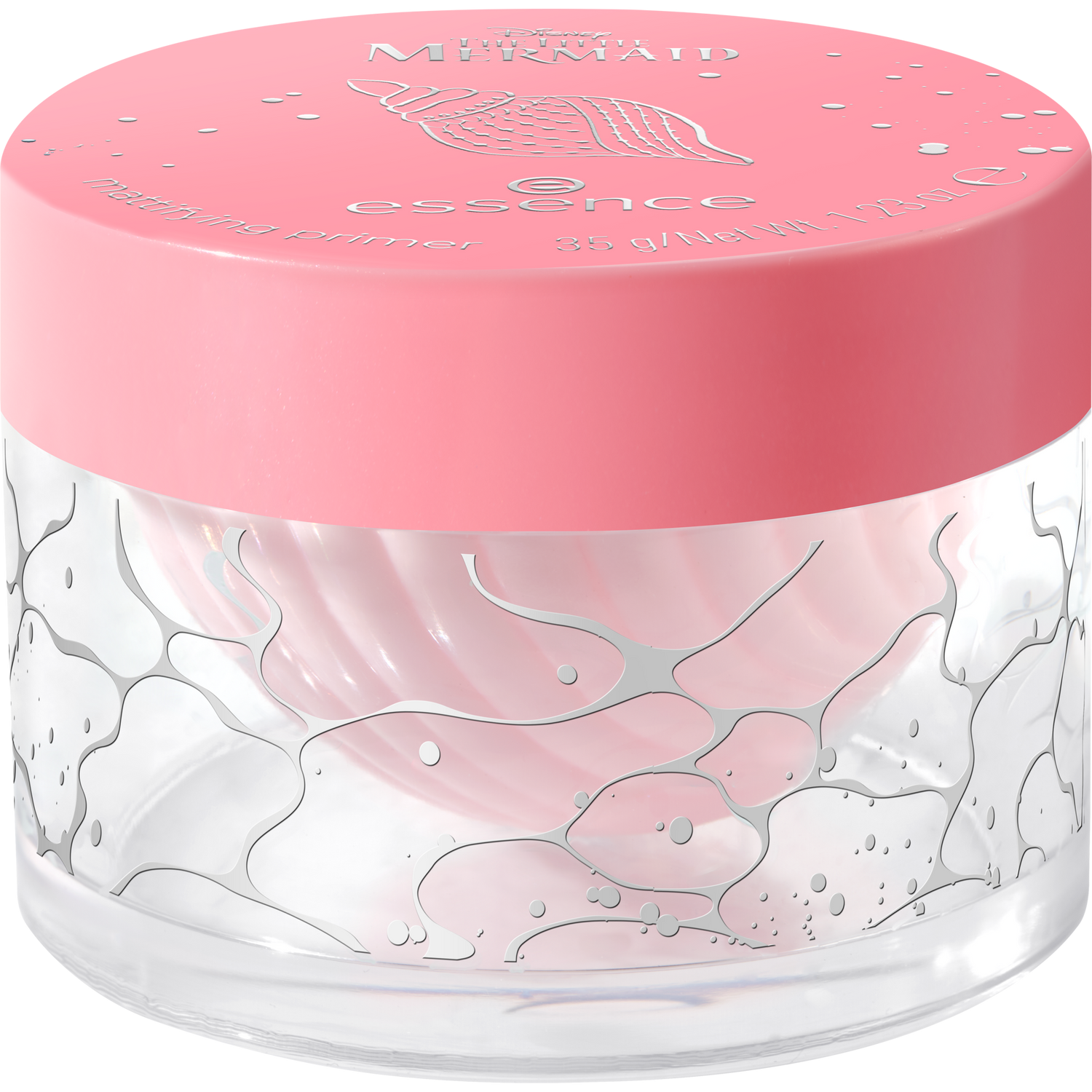 essence Disney THE LITTLE MERMAID Made In The Ocean mattapohjustusvoide geelimäinen primer
