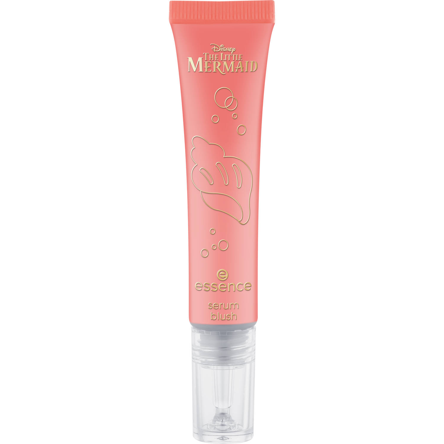 essence Disney THE LITTLE MERMAID serum blush A Splash Of Freedom seerumiposkipuna korallisävy