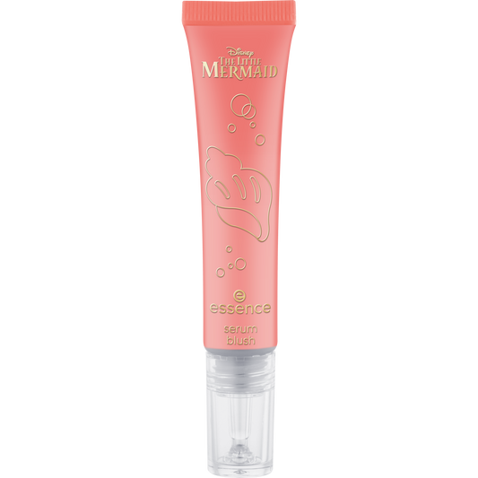 essence Disney THE LITTLE MERMAID serum blush A Splash Of Freedom seerumiposkipuna korallisävy