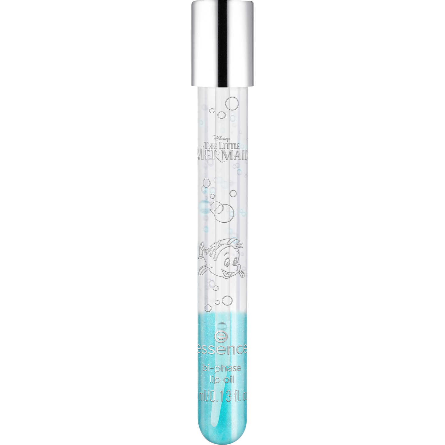 essence Disney THE LITTLE MERMAID bi-phase lip oil You Can Swim With Us huuliöljy shimmerillä