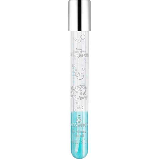 essence Disney THE LITTLE MERMAID bi-phase lip oil You Can Swim With Us huuliöljy shimmerillä