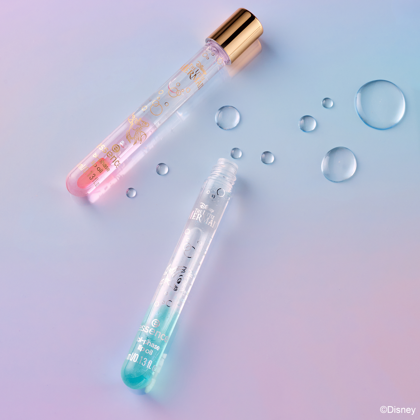 essence Disney THE LITTLE MERMAID bi-phase lip oil You Can Swim With Us essence meikit netistä