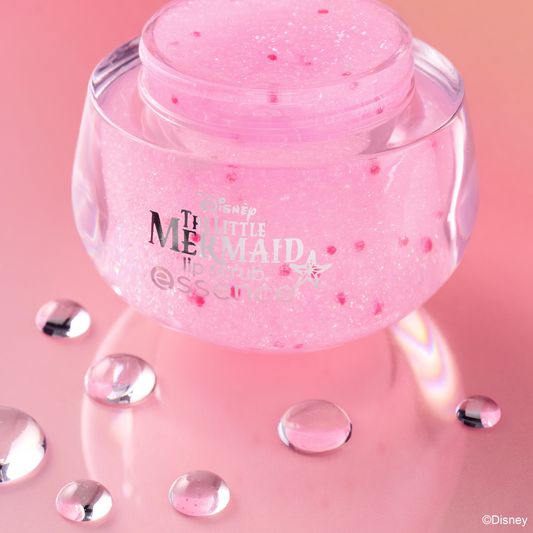 essence Disney THE LITTLE MERMAID lip scrub huulikuorinta 10 g vaaleanpunainen huulten kuorinta