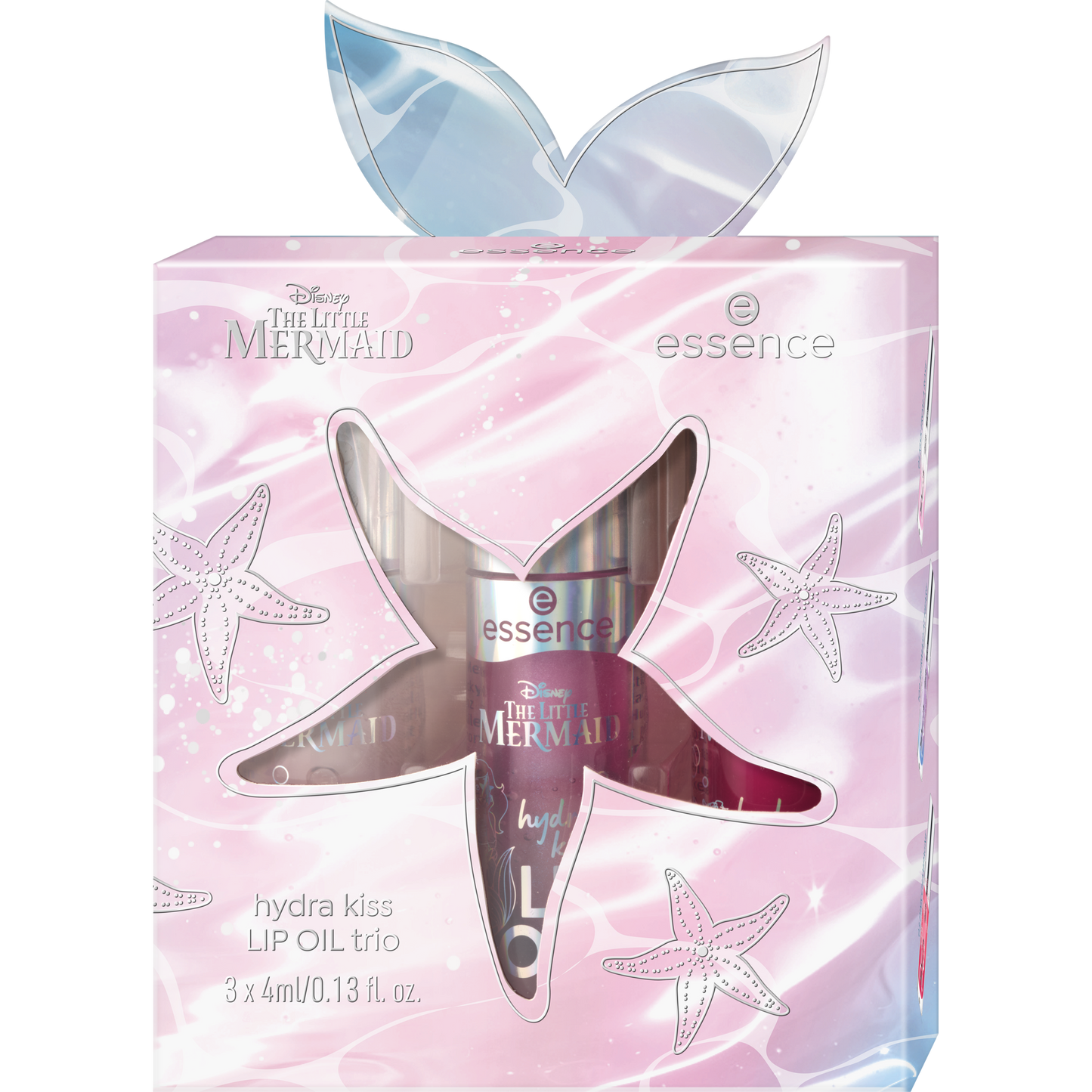 essence Disney THE LITTLE MERMAID hydra kiss LIP OIL trio essence meikit netistä