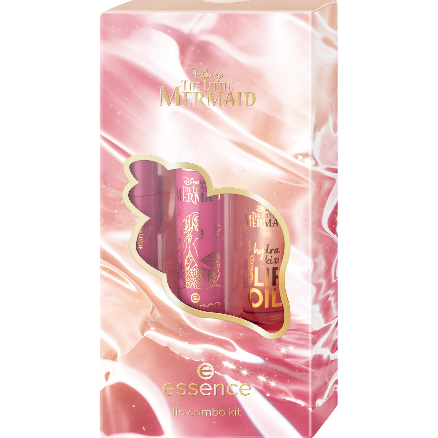 essence Disney THE LITTLE MERMAID lip combo kit essence meikit netistä