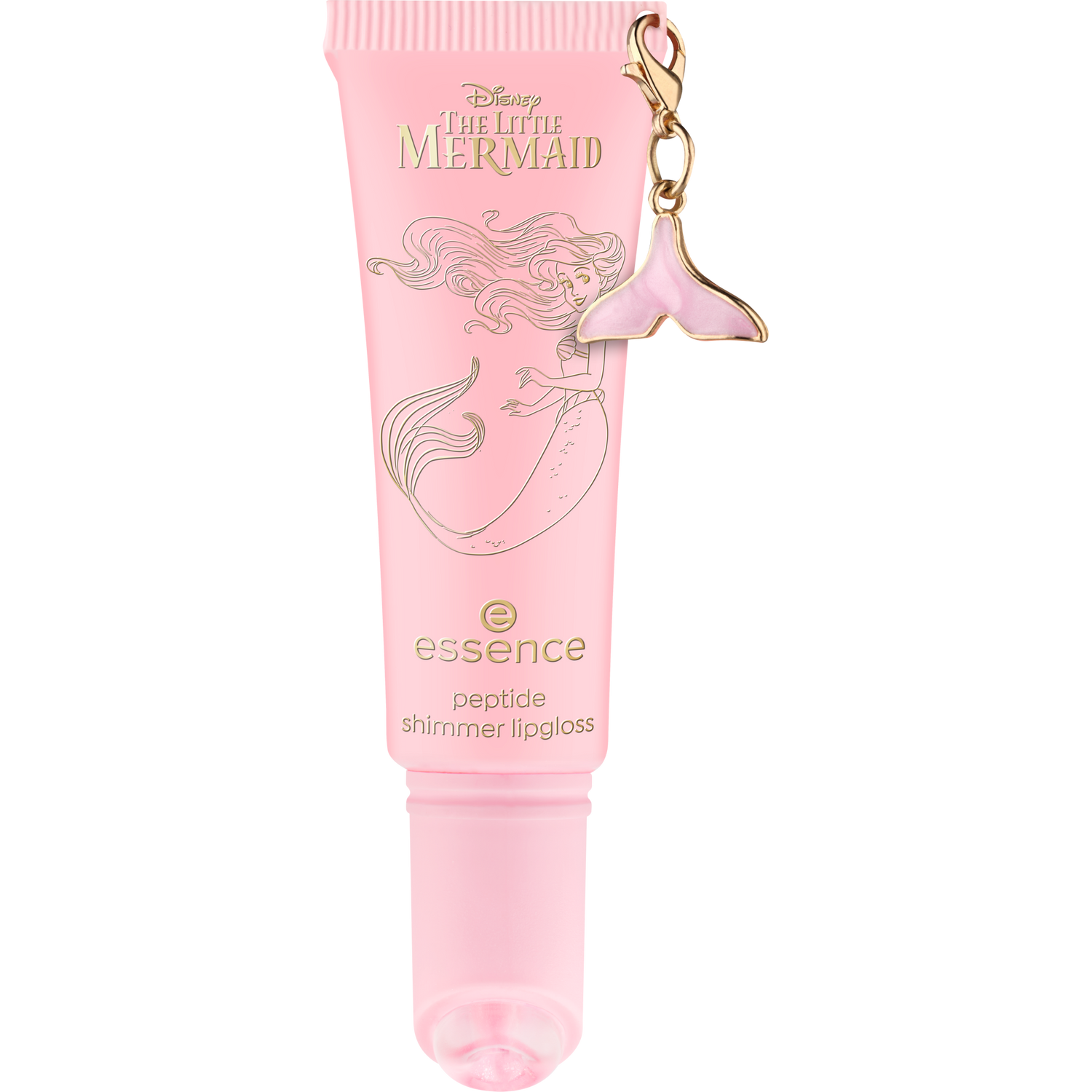 essence Disney THE LITTLE MERMAID peptide shimmer lipgloss hohtava huulikiilto shimmerillä
