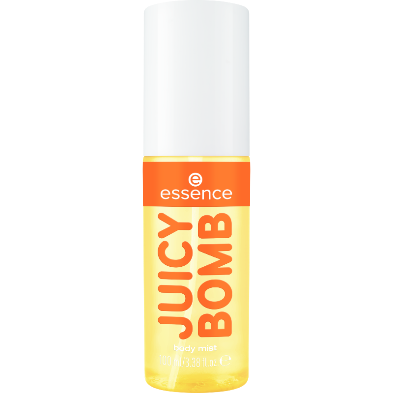 essence JUICY BOMB Sweet Drop Body Mist vartalosuihke 102 Caramel Cloud 100 ml