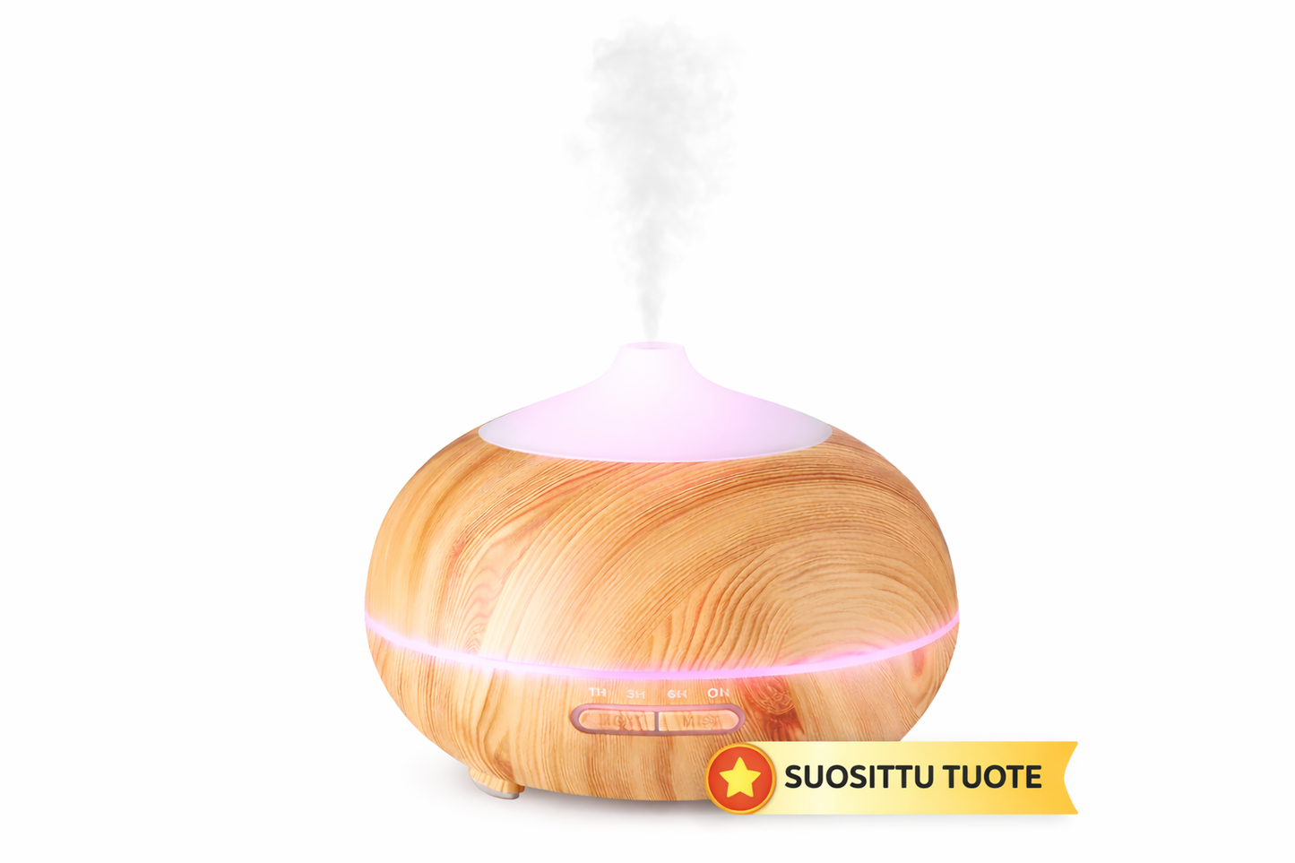 SPA-06 aromadiffuuseri 400 ml – suosittu puukuosinen diffuuseri eteerisille öljyille